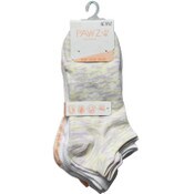 Wholesale - 6pk LADIES ASST LOW CUT SPACEDYE SOCKS SIZE 9-11 C/P 60, UPC: 198018000676